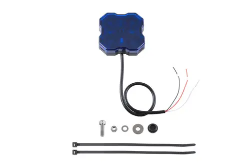 Diode Dynamics Stage Series Single Color LED Rock Light - Blue Hookup (one) Must Have