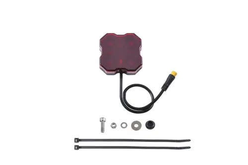 Diode Dynamics Stage Series Single Color LED Rock Light - Red M8 (one) Original