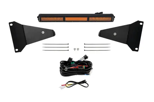 Diode Dynamics Stealth Bumper Light Bar Kit for 2019-Present Ram - Amber Combo Direct From Manufacturer