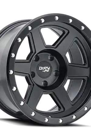 Don’t Miss Out Dirty Life 9315 Compound 17x9 / 6x135 BP / -12mm Offset / 87.1mm Hub Matte Black Wheel