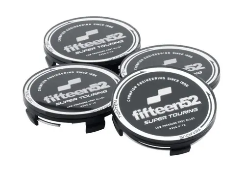 fifteen52 Super Touring (Chicane/Podium) Center Cap Set of Four - Black/Chrome Editor’s Pick