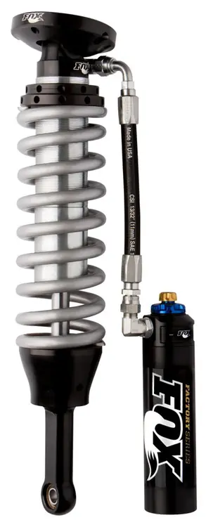 Fox 05+ Tacoma w/UCA 2.5 Factory Series 4.94in. Remote Res. Coilover Shock w/DSC Adj. - Black/Zinc Save Now