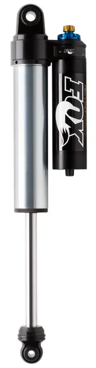 Holiday Sale Fox 12-16 Ford T6 Ranger 4WD 2.5 Factory Series 9in. P/B Rear Shock Set w/DSC Adj. - Black/Zinc