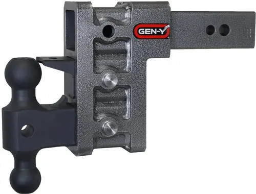 Time-Limited Gen Y Mega Duty 2.5In Shank 6In Drop 3500 lb TW 32K Hitch w/ GH-0161 Dual-Ball w/Pintle Lock
