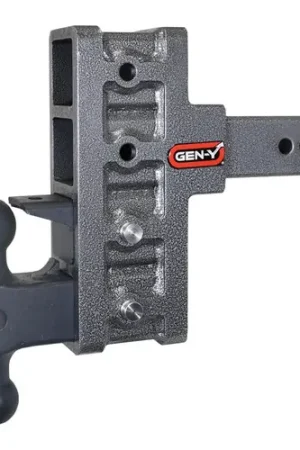 Wholesale Gen Y Mega Duty 2.5In Shank 6In Offset Drop 21K Hitch w/ GH-061 Dual-Ball / GH-062 Pintle Lock