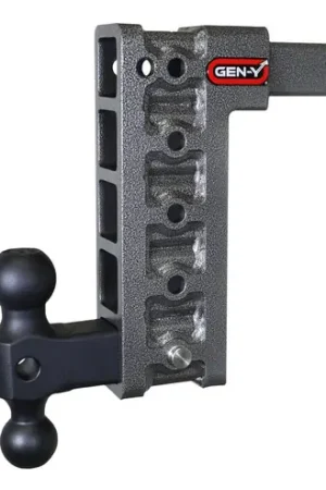 Gen Y Mega Duty 2In Shank 10In Drop 1500 lb TW 10K Hitch w/ GH-031 Dual-Ball Low Price