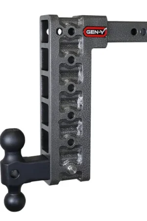 Gen Y Mega Duty 2In Shank 12.5In Drop 10K Hitch w/ Dual-Ball (Stabilizer Kit Recommended GH-0100) Certified