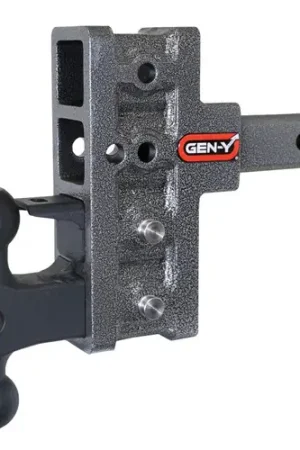Gen Y Mega Duty 2In Shank 5In Offset Drop 2K TW 16K Hitch w/ GH-051 Dual-Ball w/ GH-032 Pintle Lock Grab Now