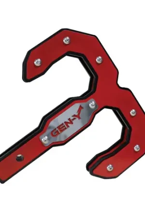 Gen Y Hulk 2 1/2 32K Tow Hook Black/Red 2.5in Shank Free Returns