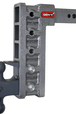 Discount Gen Y Mega Duty 2.5In Shank 12In Drop 3500 lb TW 32K Hitch w/ GH-0161 Dual-Ball w/Pintle Lock