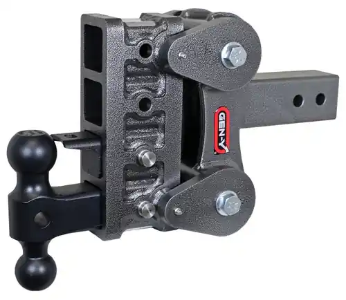Gen Y The Boss TorsionFlex 2.5In Shank 5In Drop 10K Hitch w/ GH-031 Dual-Ball w/ GH-032 Pintle Lock Big Sale