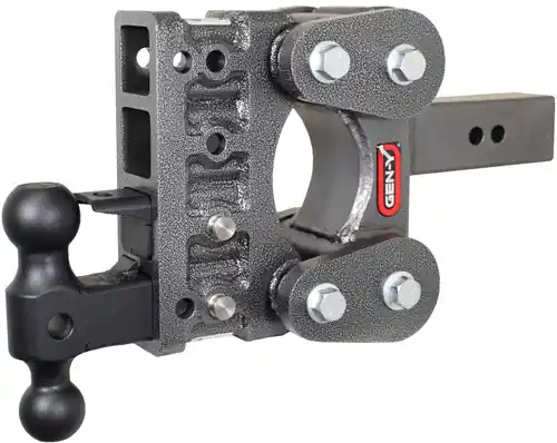 Gen Y The Boss TorsionFlex 2.5In Shank 5In Drop 16K Hitch w/ GH-051 Dual-Ball w/ GH-032 Pintle Lock Same Day Shipping