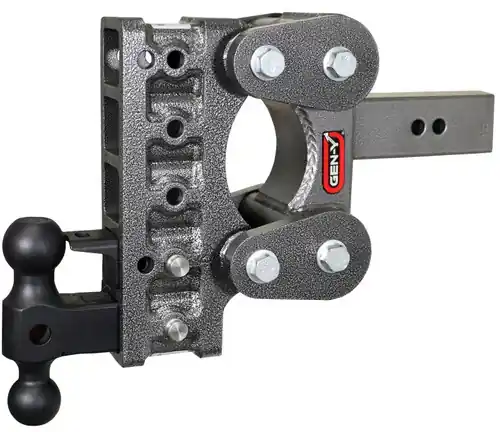 Gen Y The Boss TorsionFlex 2.5In Shank 7.5In Drop 10K Hitch w/ GH-031 Dual-Ball/ GH-032 Pintle Lock Markdown
