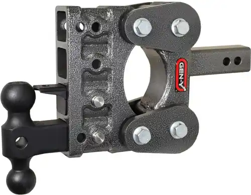 Buy Today Gen Y The Boss TorsionFlex 2In Shank 5In Drop 10K Hitch w/ GH-031 Dual-Ball / GH-032 Pintle Lock