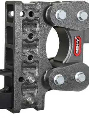Gen Y The Boss TorsionFlex 2In Shank 7.5In Drop 16K Hitch w/ GH-051 Dual-Ball w/ GH-032 Pintle Lock Clearance