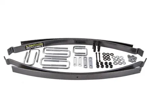 Top Pick Hellwig 04-21 Nissan Titan 2/4WD 2 Leaf Pro Series Helper Spring - Up To 2500lb Level Load Capacity