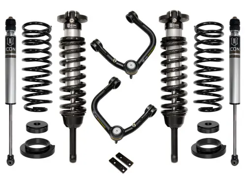 Fan Favorite Icon 03-09 GX470 0-3.5in STAGE 2 SUSPENSION SYSTEM W/ TUBULAR UCA