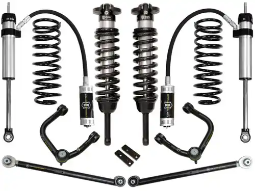 ICON 03-09 Toyota 4Runner/FJ 0-3.5in Stage 4 Suspension System w/Tubular Uca Weekend Sale