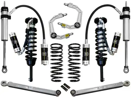 Top Rated ICON 03-09 Toyota 4Runner/FJ 0-3.5in Stage 5 Suspension System w/Billet Uca