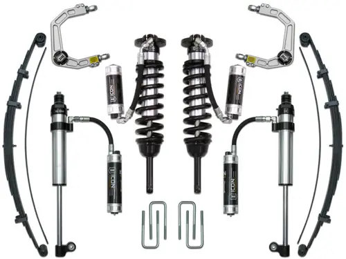 ICON 05-15 Toyota Tacoma 0-3.5in/16-17 Toyota Tacoma 0-2.75in Stage 9 Suspension System w/Billet Uca Don’t Miss Out