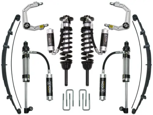 ICON 05-15 Toyota Tacoma 0-3.5in/16-17 Toyota Tacoma 0-2.75in Stg 10 Suspension System w/Billet Uca Hot Picks