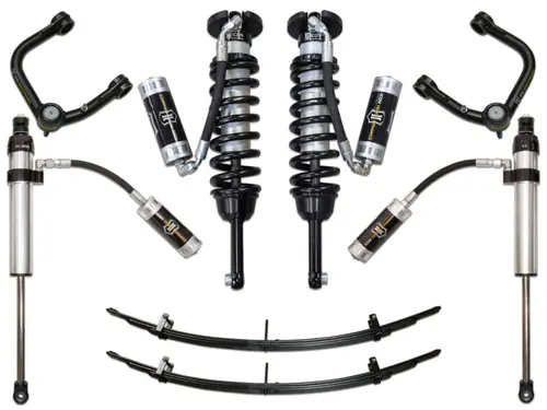 Fan Favorite ICON 05-15 Toyota Tacoma 0-3.5in/2016+ Toyota Tacoma 0-2.75in Stg 5 Suspension System w/Tubular Uca