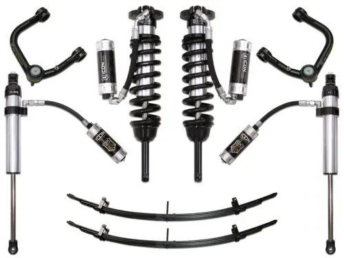 ICON 05-15 Toyota Tacoma 0-3.5in/2016+ Toyota Tacoma 0-2.75in Stg 6 Suspension System w/Tubular Uca Trending