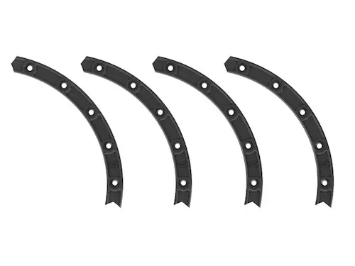 ICON 17in Compression/Alpha/Rebound Wheel Rock Ring Kit (20 Bolt) - 192050 Best Choice