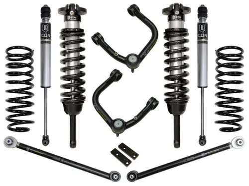 ICON 2010+ Toyota FJ/4Runner 0-3.5in Stage 3 Suspension System w/Tubular Uca Crafted