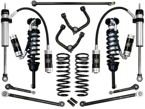 ICON 2010+ Toyota FJ/4Runner 0-3.5in Stage 6 Suspension System w/Tubular Uca Best Seller