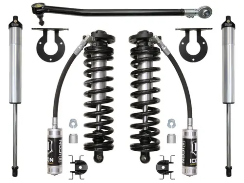 Affordable ICON 2017+ Ford F-250/F-350 2.5-3in Stage 2 Coilover Conversion System