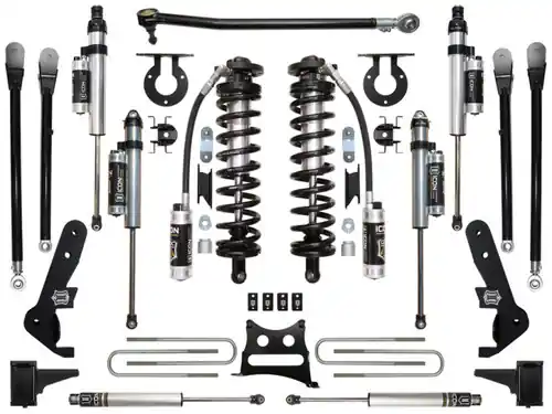 Holiday Sale ICON 2017+ Ford F-250/F-350 4-5.5in Stage 6 Coilover Conversion System