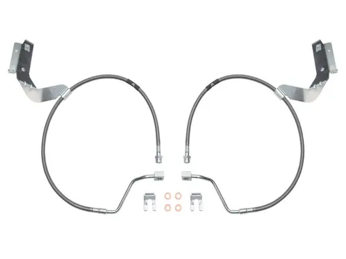 No Minimum Order ICON 2017+ Ford F-250/F-350 Front 2.5in Extended SS Brake Line Kit