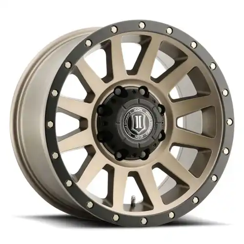 Icon Alloys Compression HD Bronze - 18x9/8x170/6mm/5.25in Fan Favorite