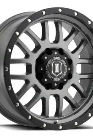 ICON Alpha 20x9 8x180 12mm Offset 5.5in BS Gunmetal Wheel - 1220908955GM Top Rated