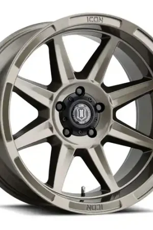 ICON Bandit 20x10 5x150 -24mm Offset 4.5in BS Gloss Bronze Wheel - 6020105545BG Clearance