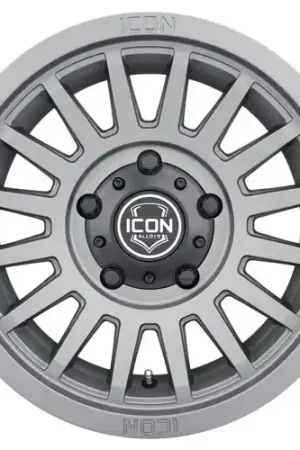 ICON Recon SLX 17x8.5 6x135 6mm Offset 5in BS 87.1mm Bore Charcoal Wheel Seasonal Sale