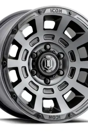ICON Thrust 17x8.5 6x120 0mm Offset 4.75in BS Smoked Satin Black Tint Wheel - 2817859447SSBT Editor’s Pick