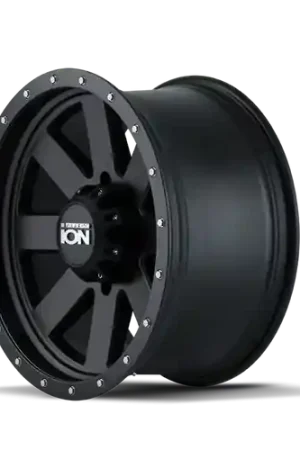 Buy Online ION Type 134 20x9 / 8x170 BP / 0mm Offset / 130.8mm Hub Matte Black/Black Beadlock Wheel