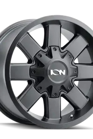 Place Order ION Type 141 18x9 / 6x135 BP / 18mm Offset / 106mm Hub Satin Black Wheel