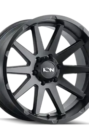 Same Day Shipping ION Type 143 20x10 / 6x139.7 BP / -19mm Offset / 106mm Hub Matte Black Wheel