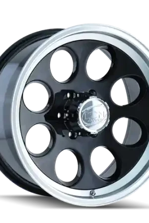 ION Type 171 18x9 / 6x139.7 BP / 0mm Offset / 106mm Hub Black/Machined Wheel Cheap