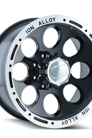 ION Type 174 17x9 / 6x139.7 BP / 0mm Offset / 106mm Hub Black/Machined Wheel Next Day Delivery