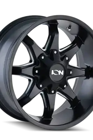 ION Type 181 17x9 / 6x135 BP / 18mm Offset / 106mm Hub Satin Black Wheel Mega Sale