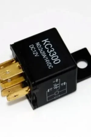 KC HiLiTES 5-Pole 12V Relay/40 Amp (Single) - 3300 Reduced Price