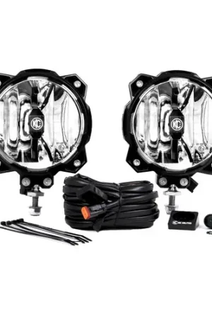 Editor’s Pick KC HiLiTES 6in. Pro6 Gravity LED Light 20w Single Mount Spot Beam (Pair Pack System) - 91301