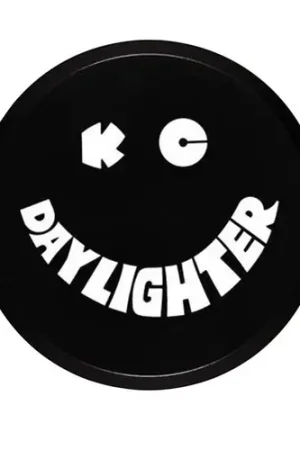 KC HiLiTES 6in. Round Hard Cover for Daylighter/SlimLite/Pro-Sport (Single) - Black w/White Smile - 5200 Flash Sale