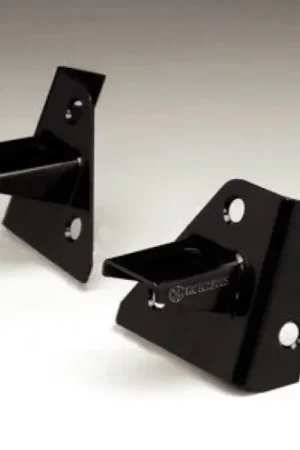 Don’t Miss Out KC HiLiTES 86-95 Jeep YJ Windshield Hinge Light Mount Bracket Set (Pair) - Black - 7321