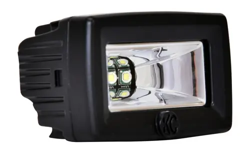 KC HiLiTES C-Series C2 LED 2in. Backup Area Flood Light 20w (Single) - Black - 1519 Flash Sale