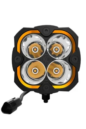 High Quality KC HiLiTES FLEX ERA 4 Single Light - 80W Spot Beam - 1286